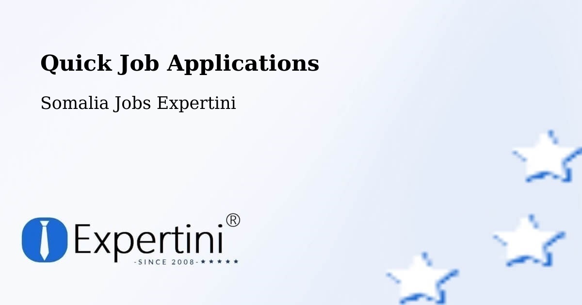Quick Apply Feature – Saacow - Somalia Jobs Expertini